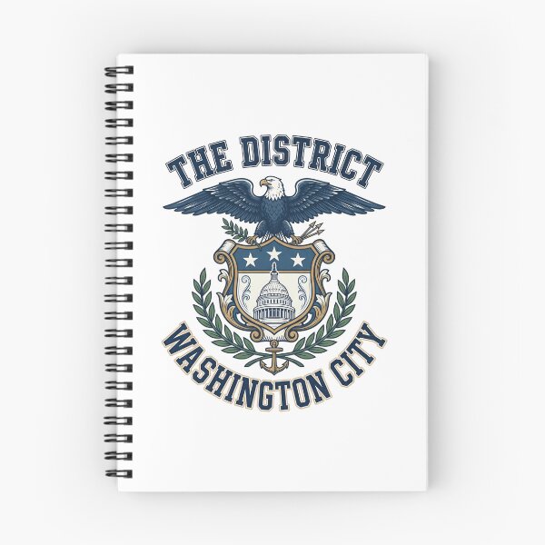 Item preview, The District Washington City Eagle Crest Capitol Design designed and sold by Fenay Designs.