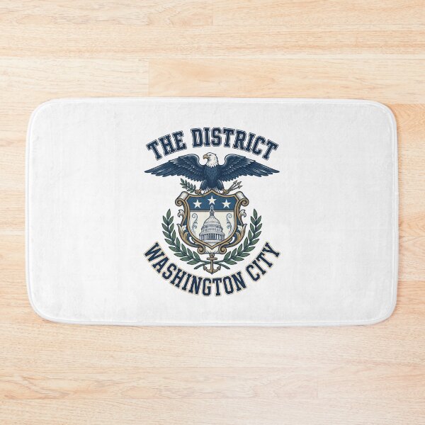 Item preview, The District Washington City Eagle Crest Capitol Design designed and sold by Fenay Designs.