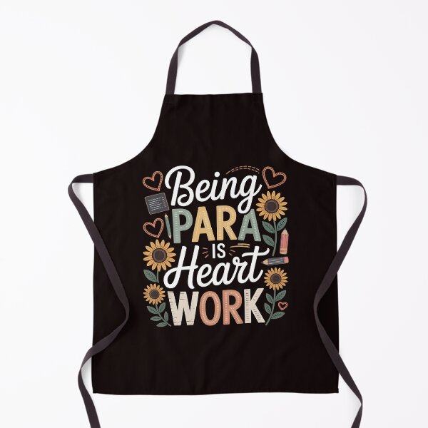 Item preview, Being Para is Heart Work – Heartfelt Paraprofessional Appreciation Design designed and sold by Redgiant87x.