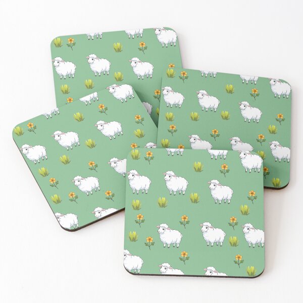 Item preview, Summer sheep pattern designed and sold by BritishDelights.