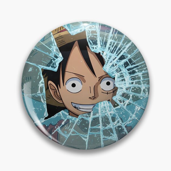 Item preview, Monkey D. Luffy Broken Glass designed and sold by AnzDigital.