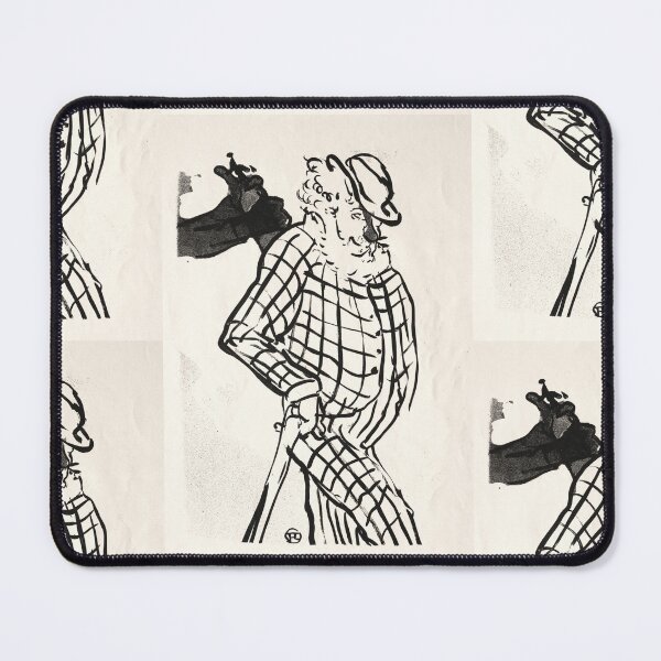 Item preview, Le Café Concert, Chanteur Américain by Henri de Toulouse-Lautrec | Vintage French Cabaret Poster Print designed and sold by artofuniverse.