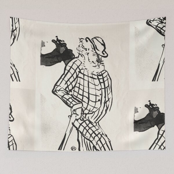 Item preview, Le Café Concert, Chanteur Américain by Henri de Toulouse-Lautrec | Vintage French Cabaret Poster Print designed and sold by artofuniverse.
