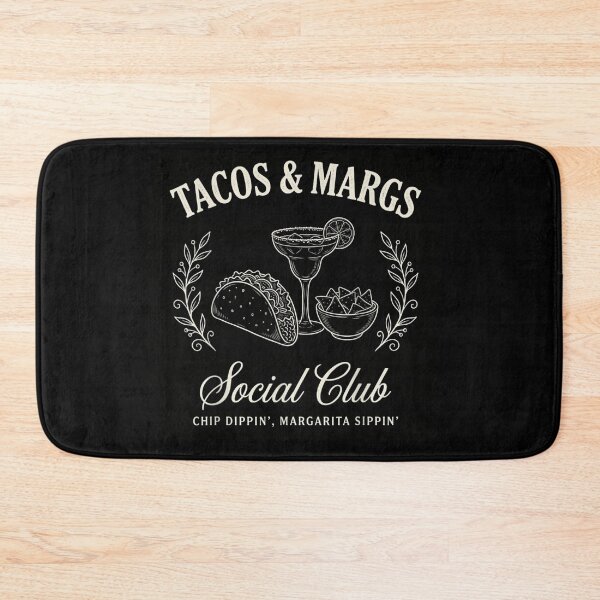 Item preview, Tacos and Margs Social Club Chip Dippin Margarita Sippin Vintage Mexican Food designed and sold by DaphoLatara.