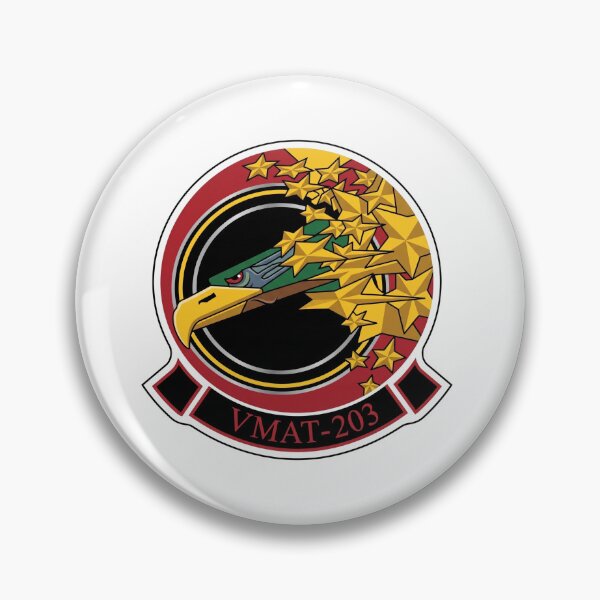 Item preview, Insignia of Marine Attack Training Squadron 203 (VMAT-203) "Hawks" designed and sold by CharlieDesings.