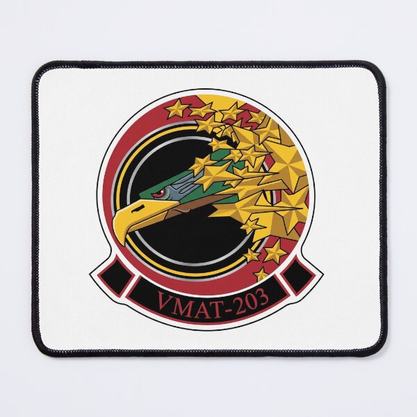 Item preview, Insignia of Marine Attack Training Squadron 203 (VMAT-203) "Hawks" designed and sold by CharlieDesings.