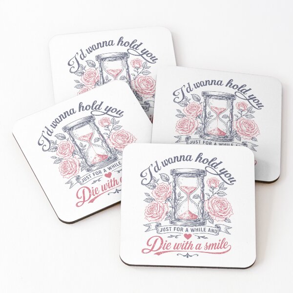 Item preview, I’d Wanna Hold You Die With A Smile Hourglass Graphic designed and sold by phoebelevine.