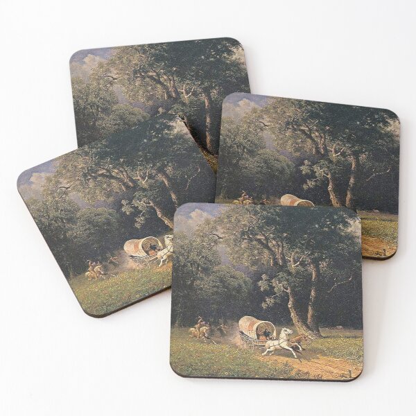 Item preview, The Ambush Painting by Bierstadt designed and sold by tomorrowsart.