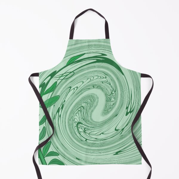 Item preview, Abstract Green Nature Swirl Art designed and sold by SahmatArt.