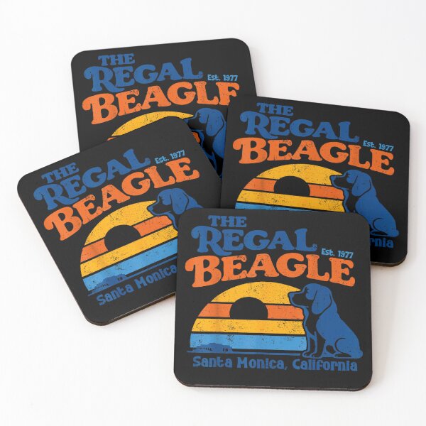 Item preview, vintage the regal beagle Est 1977 santa monica caloformia designed and sold by CAnastazyshop.