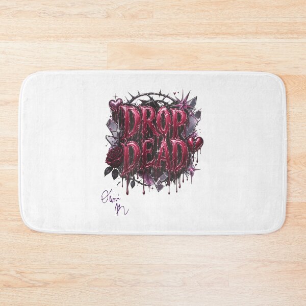 Item preview, Drop Dead Gothic Horror Aesthetic Signature Art designed and sold by phoebelevine.