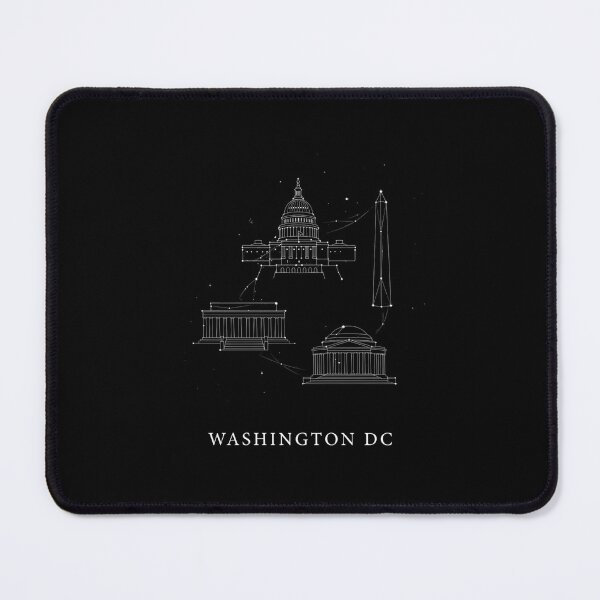 Item preview, Washington DC Constellation Landmarks Capitol Monument Design designed and sold by Fenay Designs.