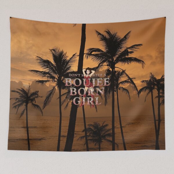 Item preview, Don't Mess With a Boujee Born Girl designed and sold by teepossible.