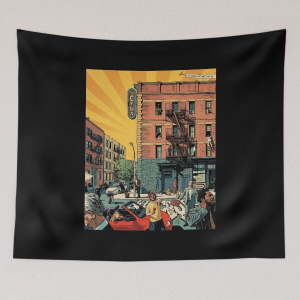Item preview, Retro Comic Noir Urban Street Art The Crux designed and sold by Brilleking.