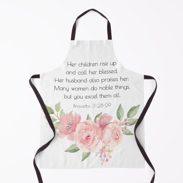 Item preview, Bible Verse Proverbs 31:28-29 designed and sold by bible-prints.