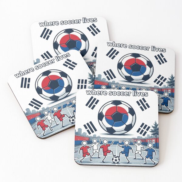Item preview, Where Soccer Lives - South Korea designed and sold by Endeva4eva.