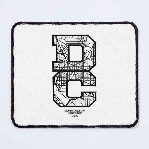 Item preview, Washington District USA Big B Street Map Design designed and sold by Fenay Designs.