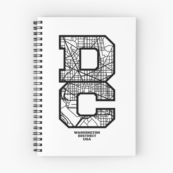 Item preview, Washington District USA Big B Street Map Design designed and sold by Fenay Designs.