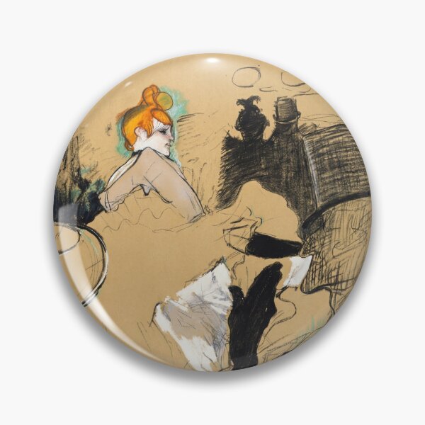 Item preview, Le Goulue and Valentin the Boneless One by Henri de Toulouse-Lautrec | Moulin Rouge Belle Époque Cabaret Poster designed and sold by artofuniverse.