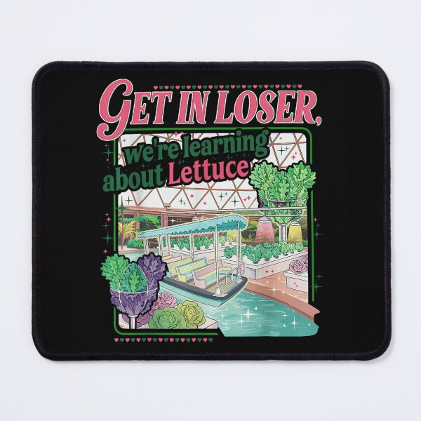 Item preview, Get In Loser We Are Learning About Lettuce Retro Greenhouse Hydroponic Boat designed and sold by DaphoLatara.