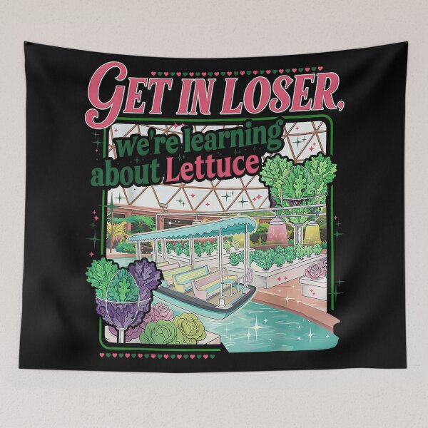 Item preview, Get In Loser We Are Learning About Lettuce Retro Greenhouse Hydroponic Boat designed and sold by DaphoLatara.