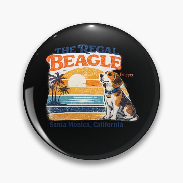 Item preview, vintage the regal beagle Est 1977 santa monica caloformia designed and sold by CAnastazyshop.