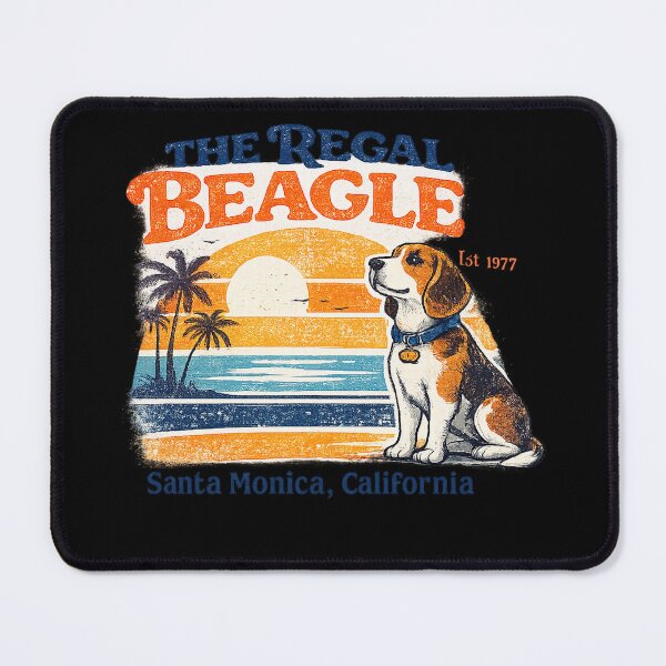 Item preview, vintage the regal beagle Est 1977 santa monica caloformia designed and sold by CAnastazyshop.
