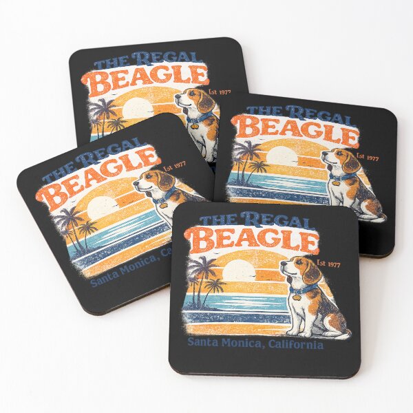 Item preview, vintage the regal beagle Est 1977 santa monica caloformia designed and sold by CAnastazyshop.