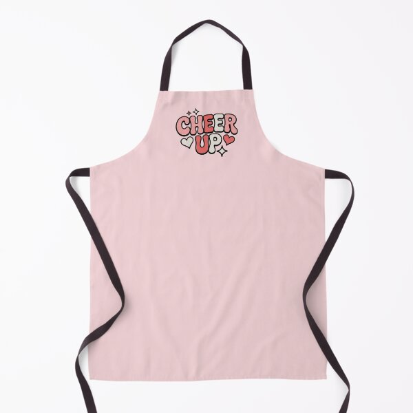 Item preview, Cheer Up Cute Bubble Typography Heart Aesthetic designed and sold by Meivelle.