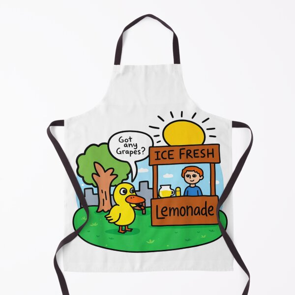 Item preview, Funny Duck At Lemonade Stand Got Any Grapes Internet Meme Song Nostalgia designed and sold by LittleNhutton.