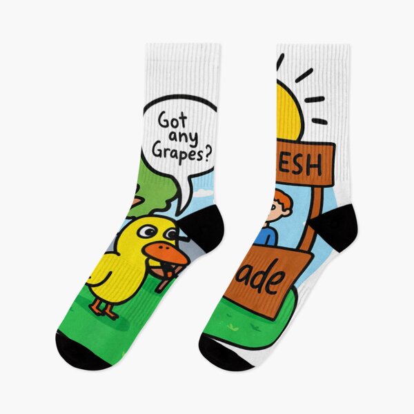 Item preview, Funny Duck At Lemonade Stand Got Any Grapes Internet Meme Song Nostalgia designed and sold by LittleNhutton.