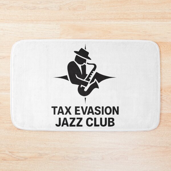 Item preview, Tax Evasion Jazz Club designed and sold by PeterskyDesign.