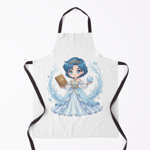 Item preview, Chibi Princess Mercury Sticker designed and sold by Solace Sparkles.