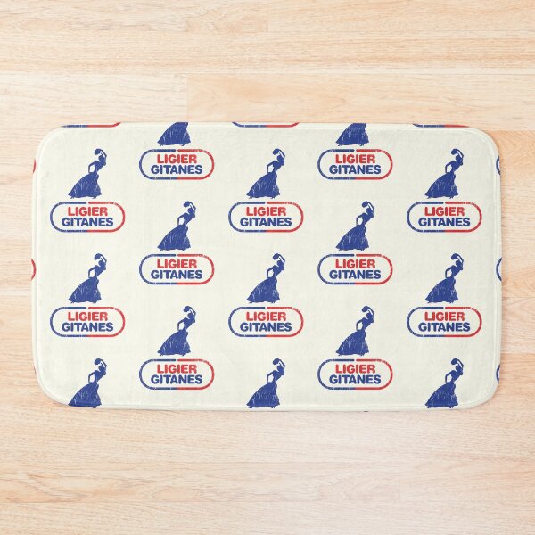 Item preview, Ligier Gitanes F1 team logo 1975-1980 'Gypsy dancer' - aged, worn print designed and sold by retropetrol.