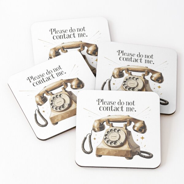 Item preview, Please Do Not Contact Me Funny Introvert Humor designed and sold by AQUILAKREO.
