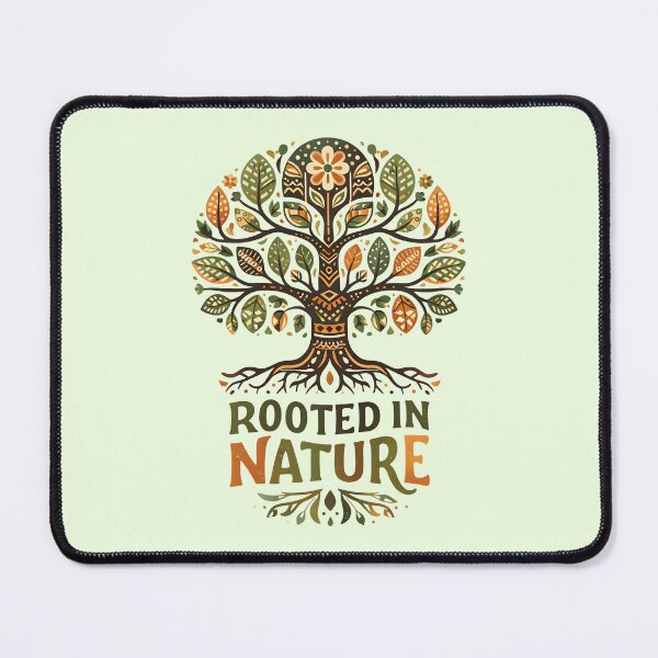Item preview, Rooted In Nature Decorative Tree Folk Style designed and sold by GiggleTime.