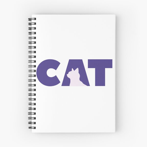 Item preview, Minimalist illustrated Purple Cat designed and sold by LettersCrafted.