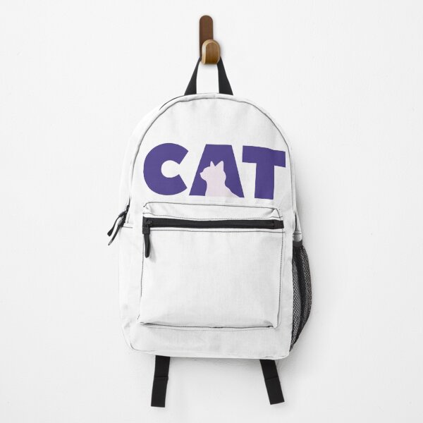 Item preview, Minimalist illustrated Purple Cat designed and sold by LettersCrafted.