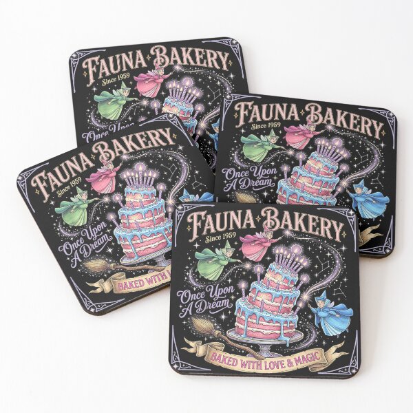 Item preview, Fauna Bakery Since 1959 Once Upon A Dream Sleeping Beauty Fairy Magic designed and sold by YubitaLeLe.