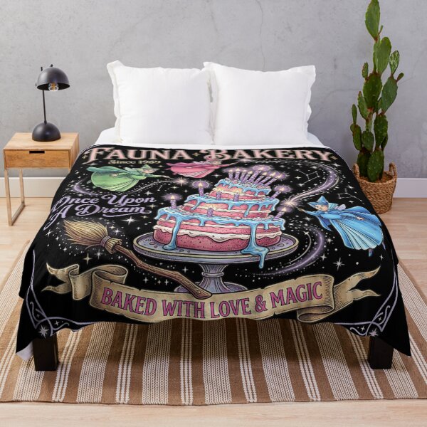 Item preview, Fauna Bakery Since 1959 Once Upon A Dream Sleeping Beauty Fairy Magic designed and sold by YubitaLeLe.