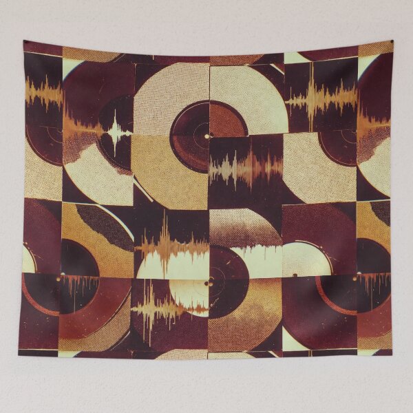 Item preview, Audio Visualizer (Quarter Quadrants) designed and sold by shopbloombloom.