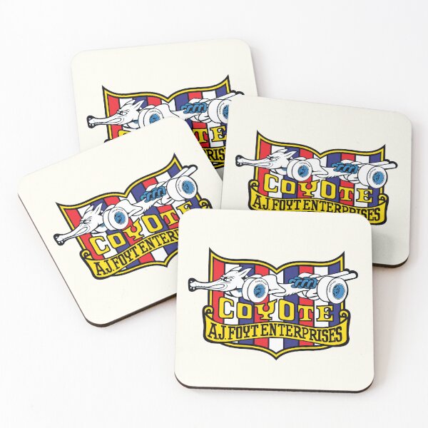 Item preview, A.J Foyt 1967-68 Coyote Indy race car emblem designed and sold by retropetrol.