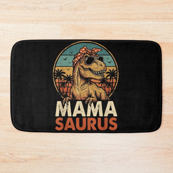 Item preview, Mamasaurus Rex Vintage Retro Sunset T-Rex Dinosaur Mom Mother's Day Gift Idea designed and sold by YubitaLeLe.