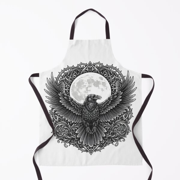 Item preview, Moonlit Raven Gothic Mandala designed and sold by Fadi Alyaldani.