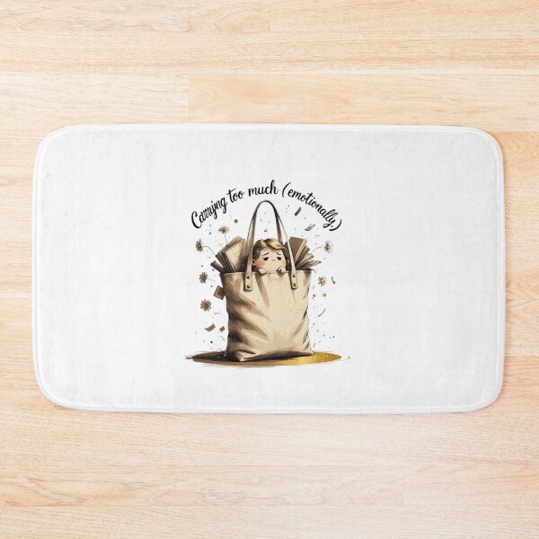 Item preview, Carrying Too Much Emotionally Funny Burnout Humor designed and sold by AQUILAKREO.