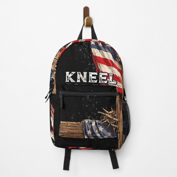 Item preview, Stand For The Flag Kneel For The Cross Patriotic Christian Faith American designed and sold by YubitaLeLe.