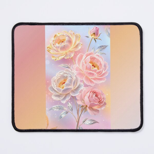Item preview, Pastel Palette of Glowing Flowers designed and sold by DeepikaKrishna.