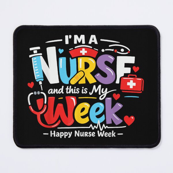 Item preview, Proud Nurse Week Celebration Colorful Medical Nursing Career Appreciation Gift Idea designed and sold by WilliaMaler.
