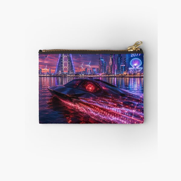 Item preview, The Pearl Hunter: Neo-Manama Ocean Driver designed and sold by ikonicgallery.