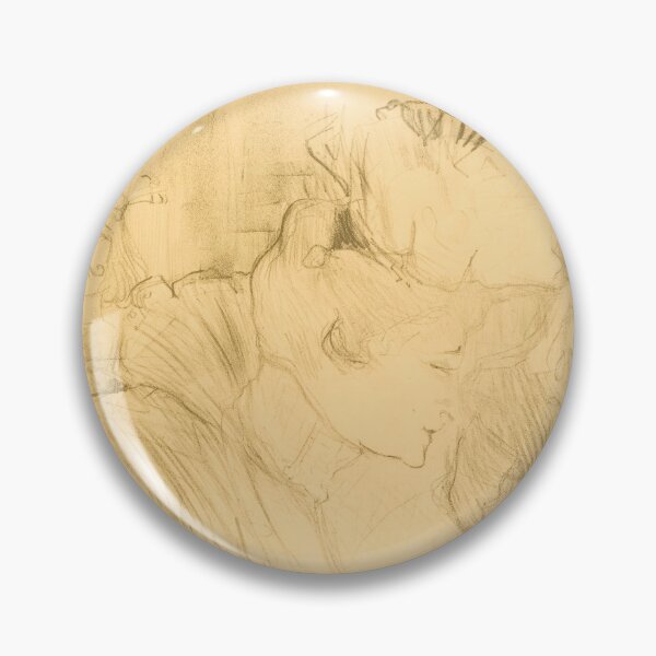 Item preview, Lender Bowing Lender Saluant by Henri de Toulouse-Lautrec: Belle Époque sketch designed and sold by artofuniverse.